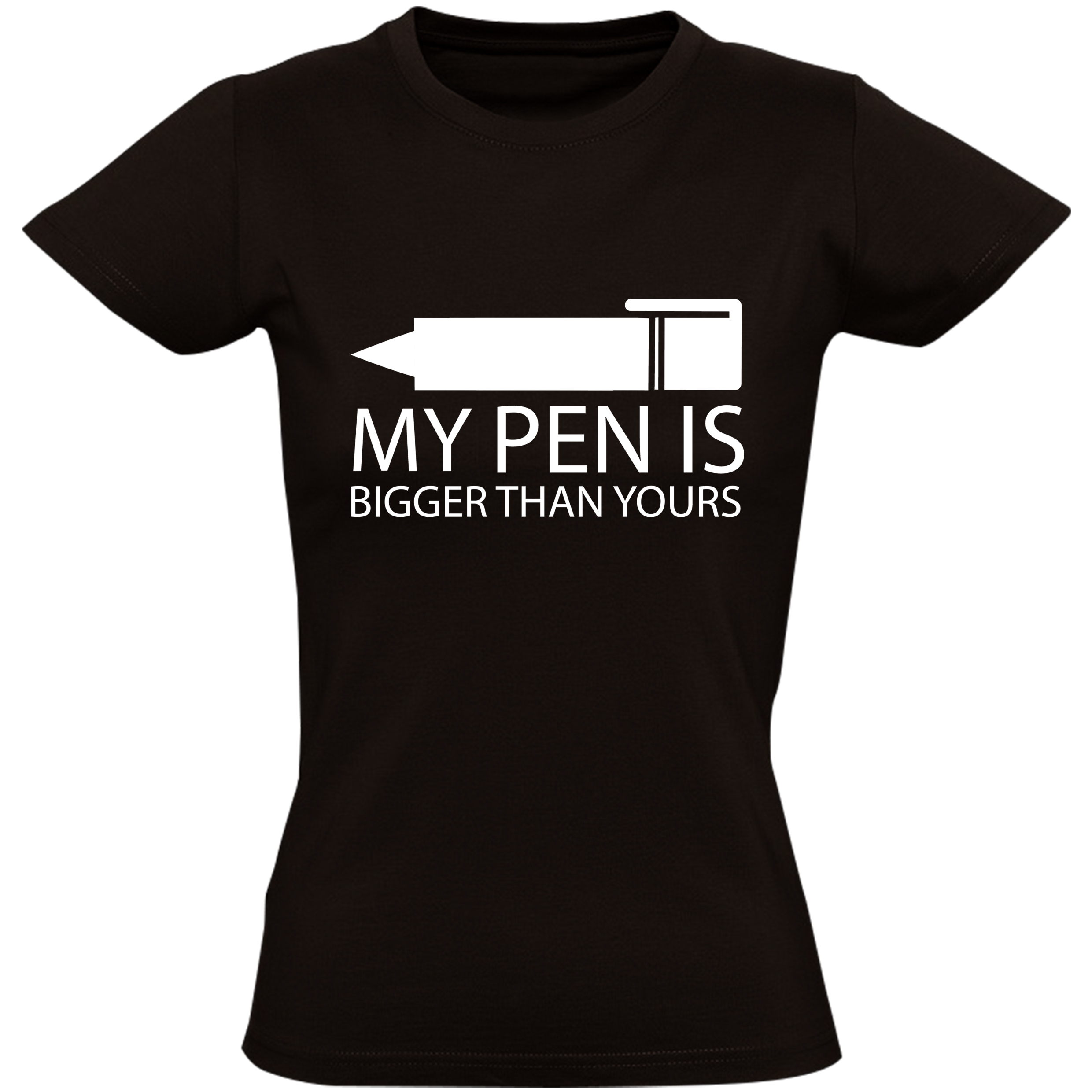my pen is bigger than yours t shirt